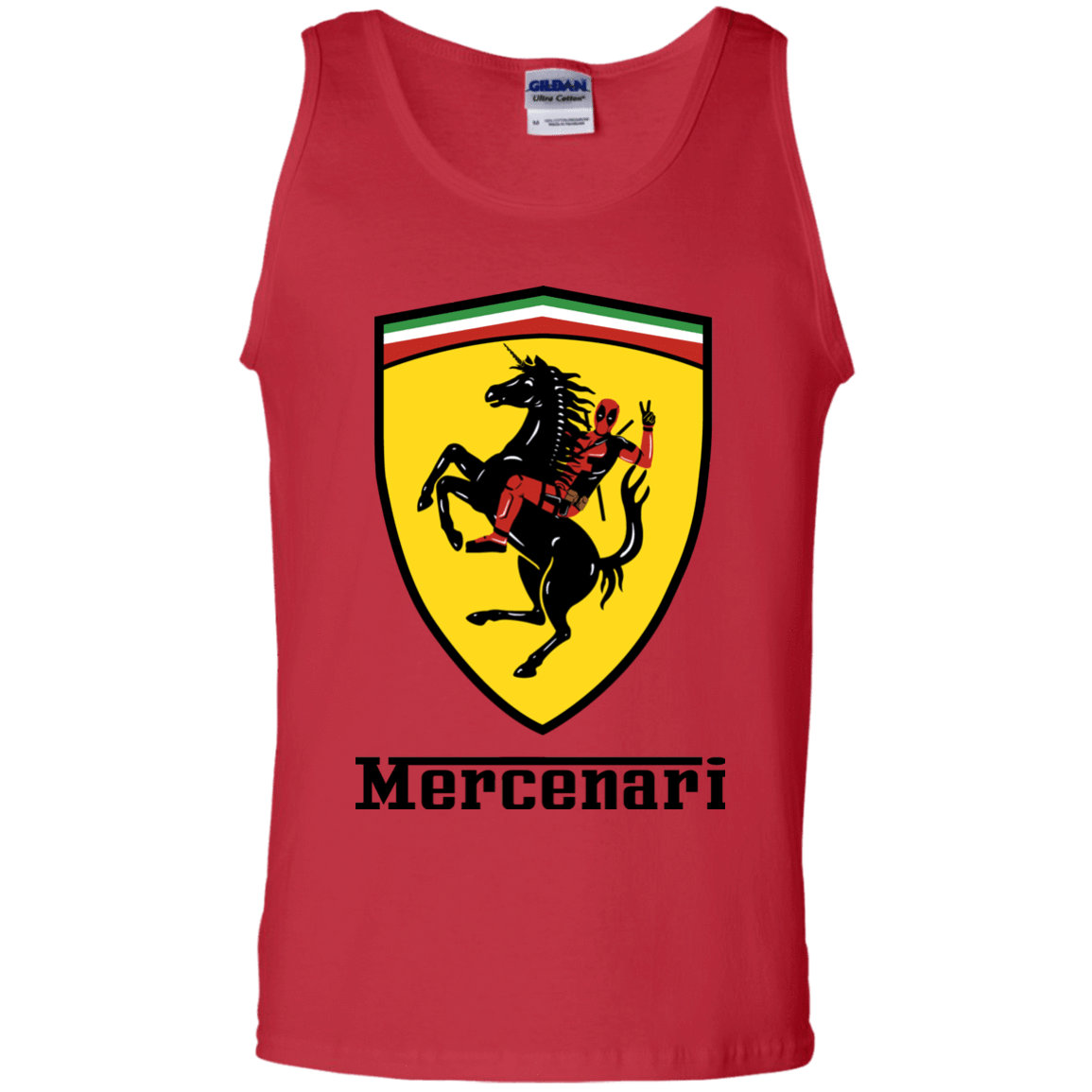 T-Shirts Red / S Mercenari Men's Tank Top
