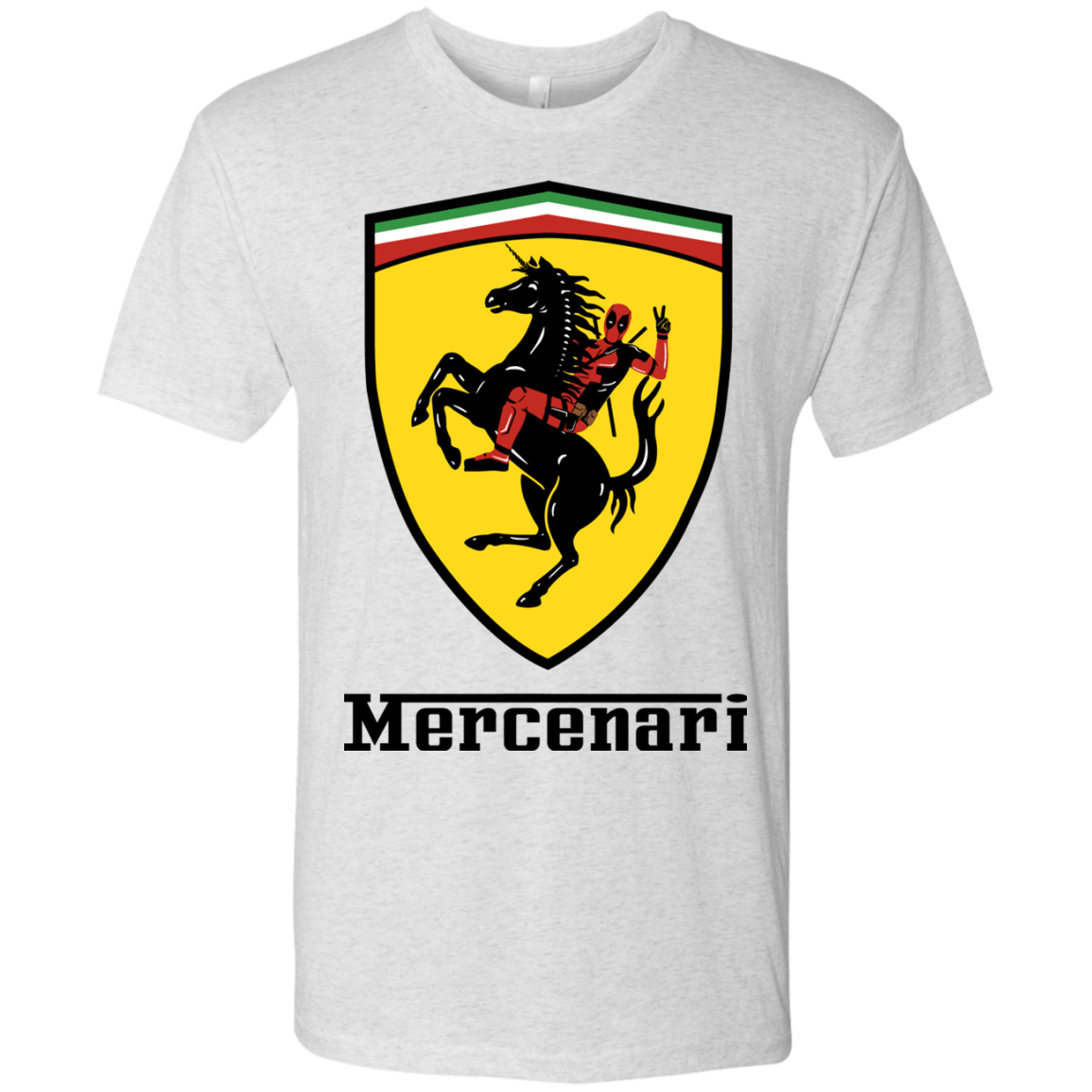 T-Shirts Heather White / S Mercenari Men's Triblend T-Shirt