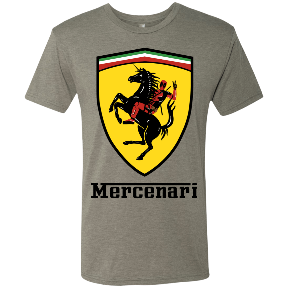 T-Shirts Venetian Grey / S Mercenari Men's Triblend T-Shirt