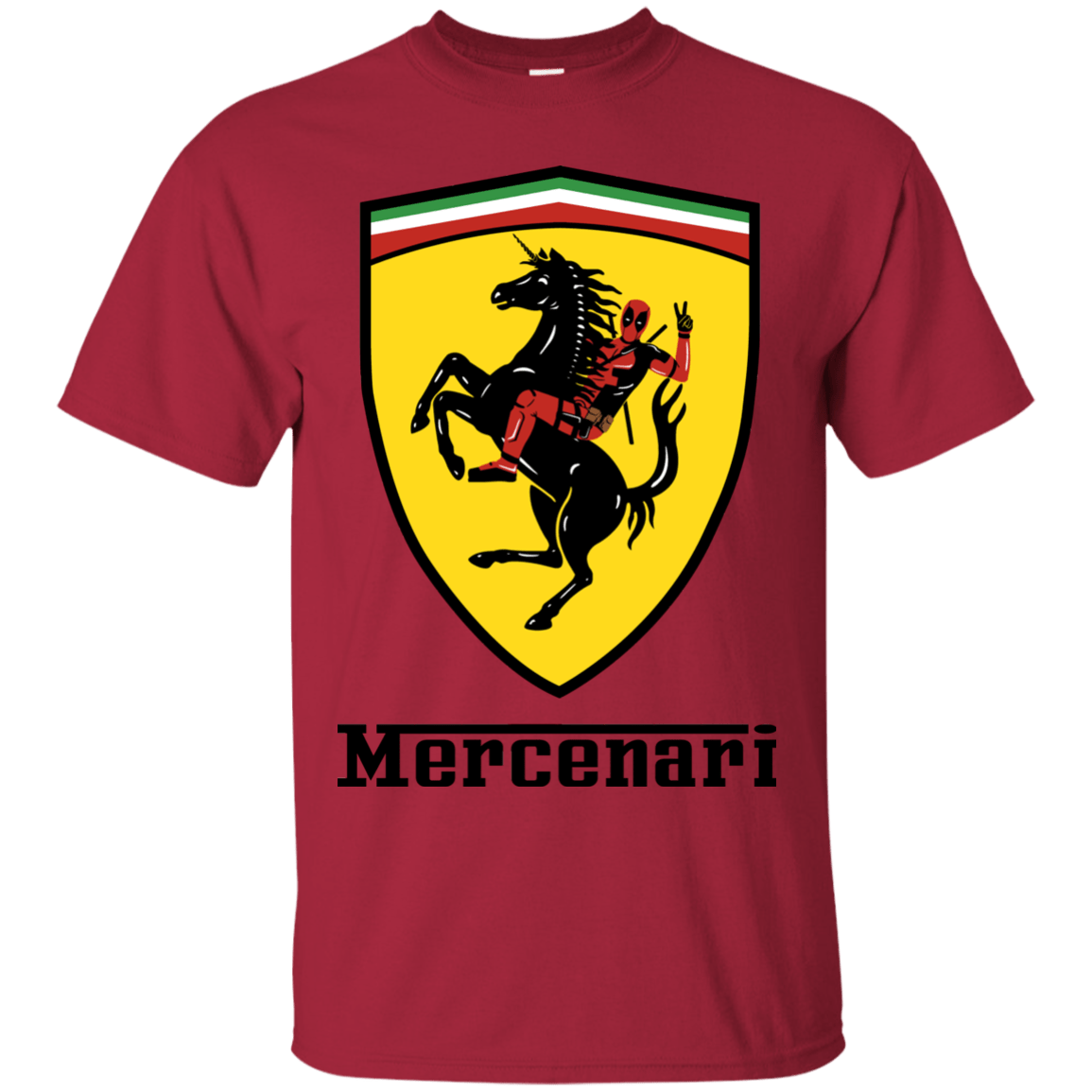 T-Shirts Cardinal / S Mercenari T-Shirt