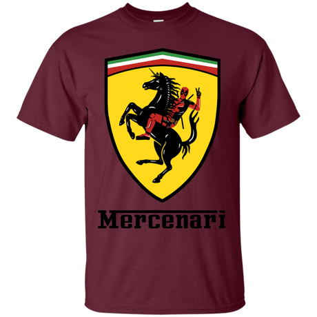 T-Shirts Maroon / S Mercenari T-Shirt