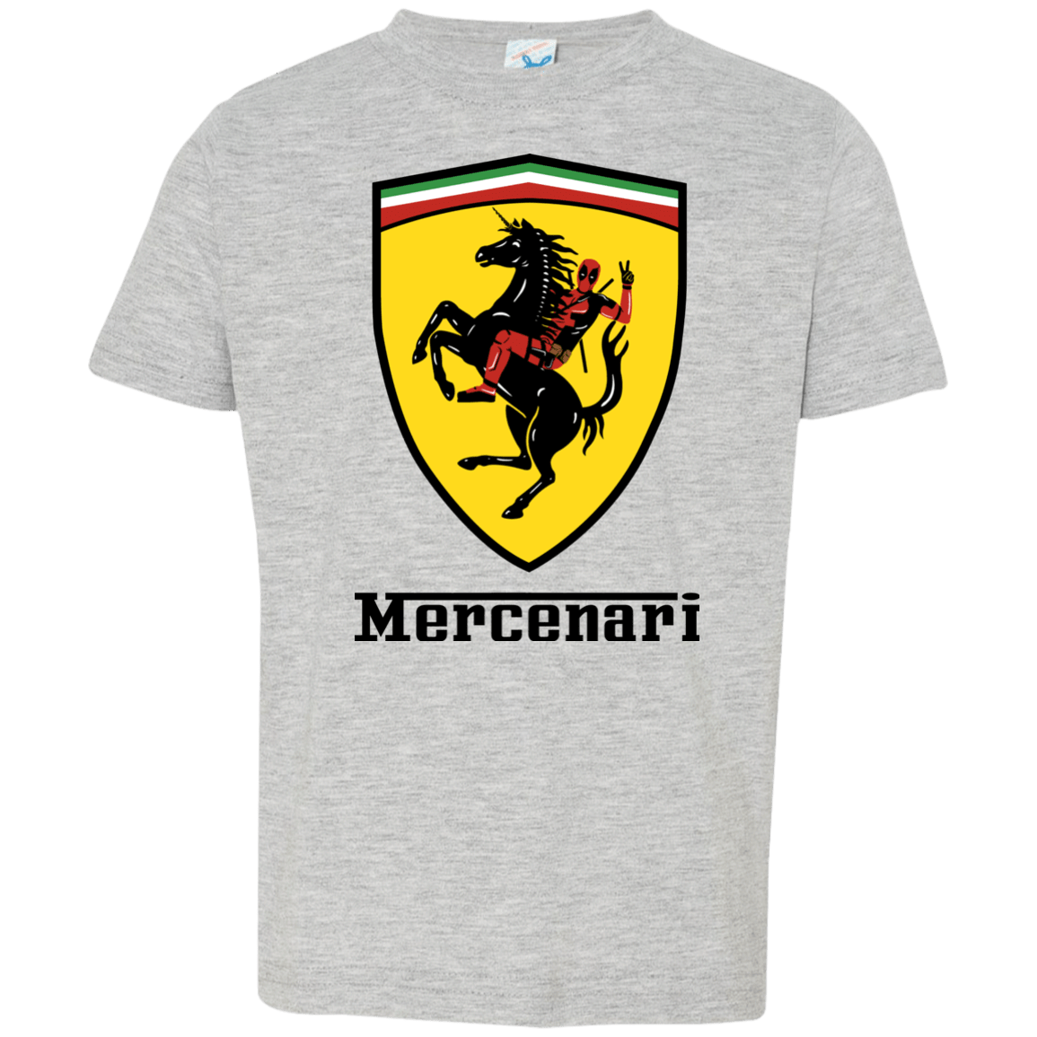 T-Shirts Heather Grey / 2T Mercenari Toddler Premium T-Shirt