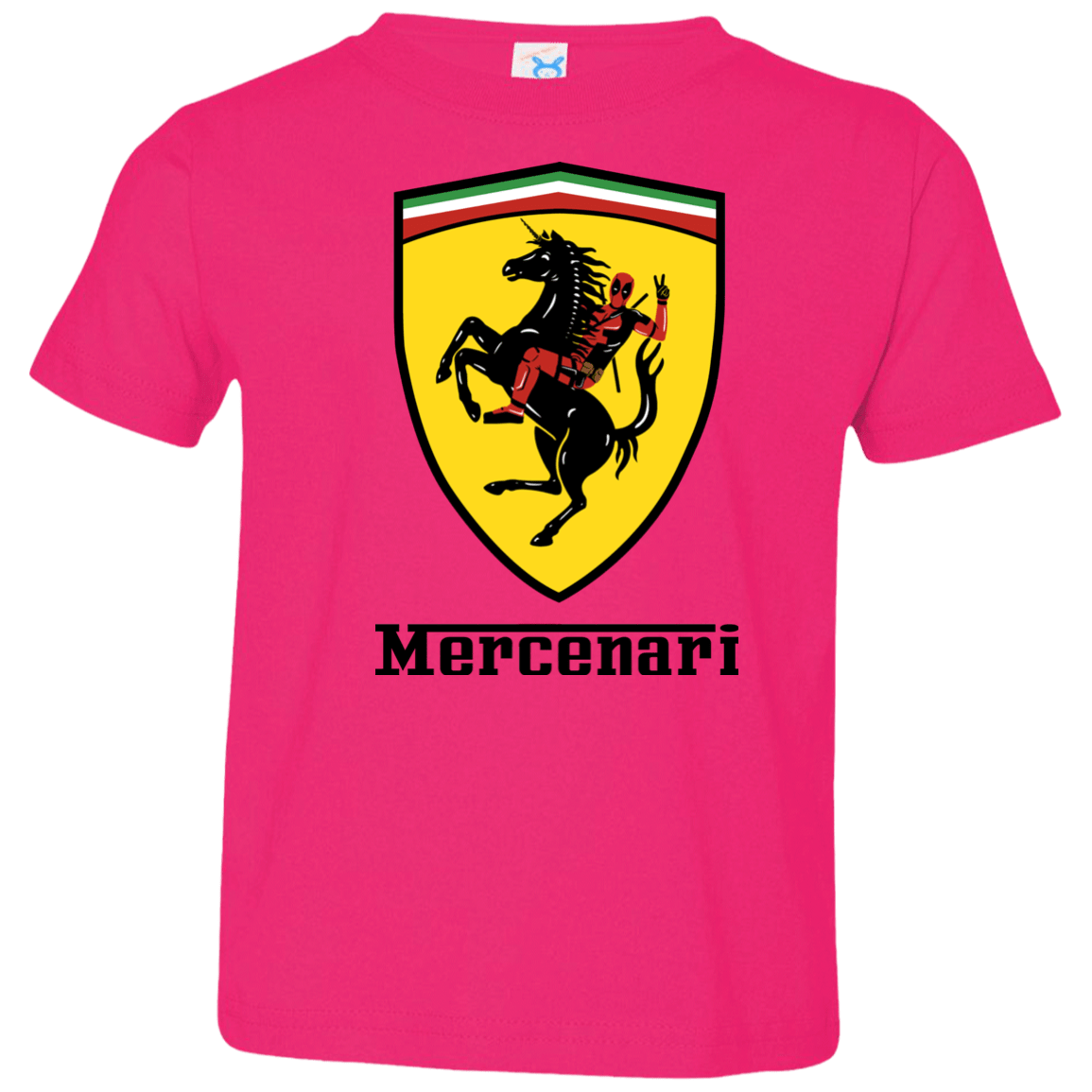 T-Shirts Hot Pink / 2T Mercenari Toddler Premium T-Shirt