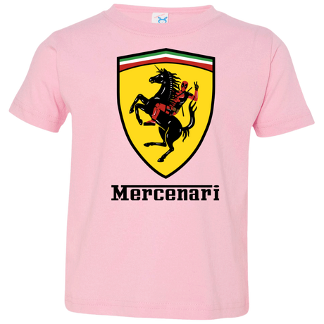 T-Shirts Pink / 2T Mercenari Toddler Premium T-Shirt