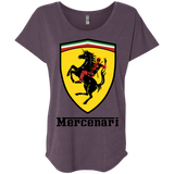 T-Shirts Vintage Purple / X-Small Mercenari Triblend Dolman Sleeve