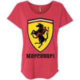 T-Shirts Vintage Red / X-Small Mercenari Triblend Dolman Sleeve