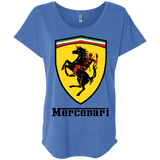 T-Shirts Vintage Royal / X-Small Mercenari Triblend Dolman Sleeve