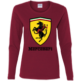 T-Shirts Cardinal / S Mercenari Women's Long Sleeve T-Shirt