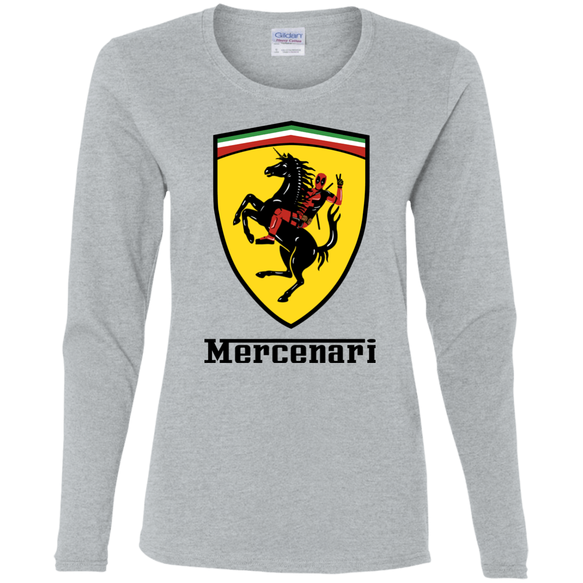 T-Shirts Sport Grey / S Mercenari Women's Long Sleeve T-Shirt