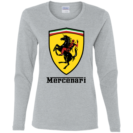 T-Shirts Sport Grey / S Mercenari Women's Long Sleeve T-Shirt