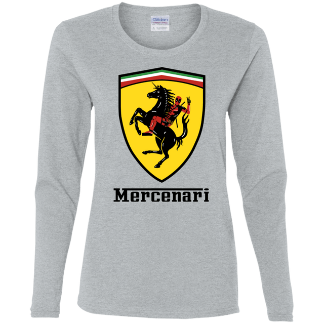 T-Shirts Sport Grey / S Mercenari Women's Long Sleeve T-Shirt