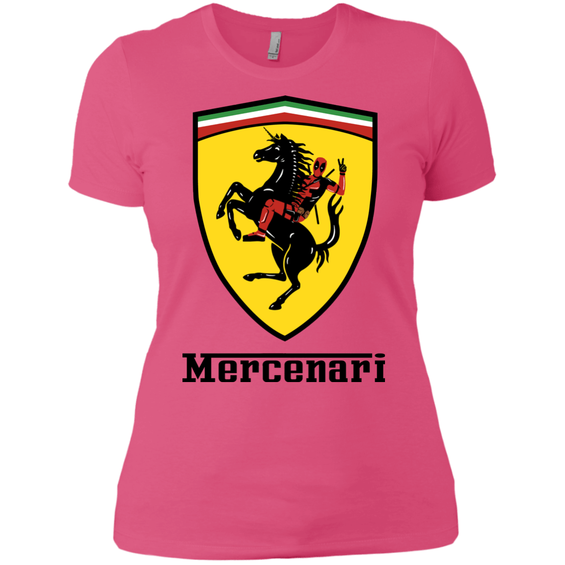 T-Shirts Hot Pink / X-Small Mercenari Women's Premium T-Shirt