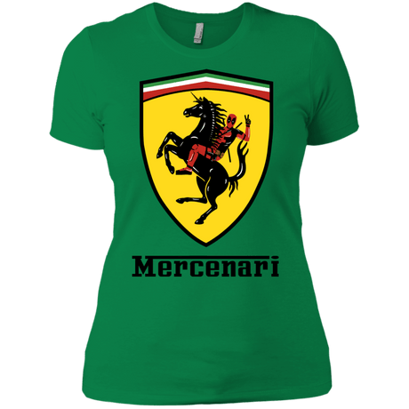 T-Shirts Kelly Green / X-Small Mercenari Women's Premium T-Shirt