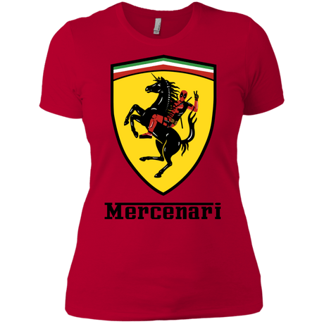T-Shirts Red / X-Small Mercenari Women's Premium T-Shirt