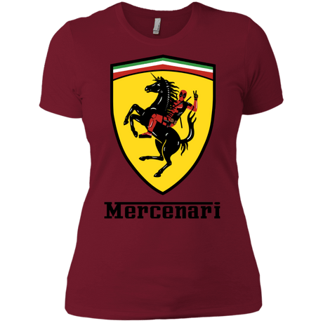 T-Shirts Scarlet / X-Small Mercenari Women's Premium T-Shirt