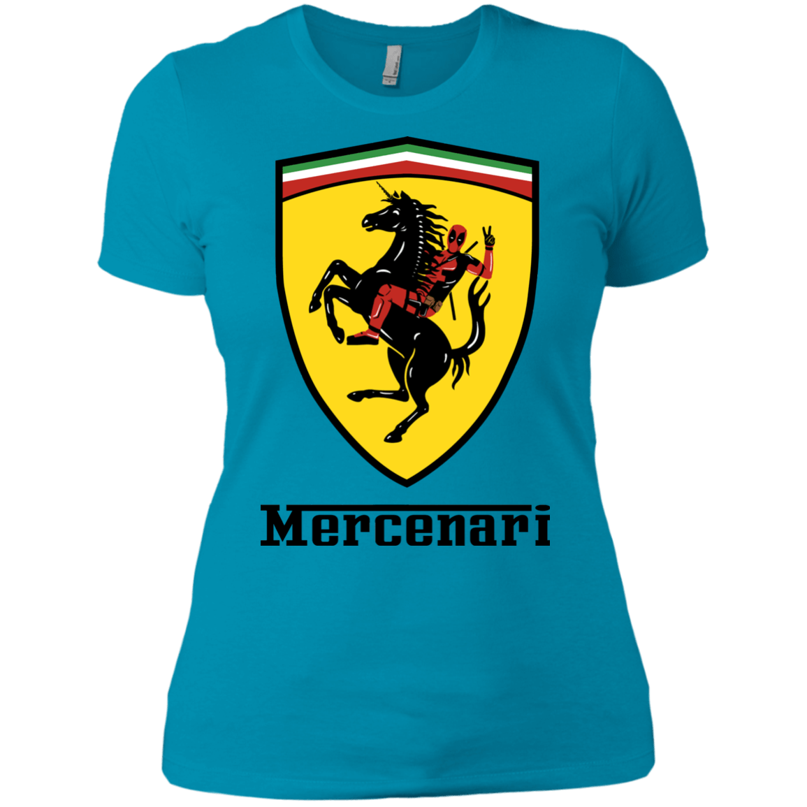 T-Shirts Turquoise / X-Small Mercenari Women's Premium T-Shirt
