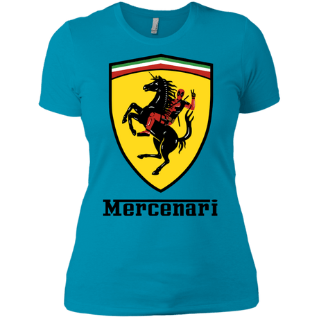 T-Shirts Turquoise / X-Small Mercenari Women's Premium T-Shirt