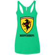 T-Shirts Envy / X-Small Mercenari Women's Triblend Racerback Tank