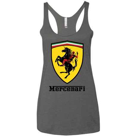 T-Shirts Premium Heather / X-Small Mercenari Women's Triblend Racerback Tank