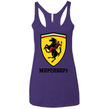 T-Shirts Purple Rush / X-Small Mercenari Women's Triblend Racerback Tank