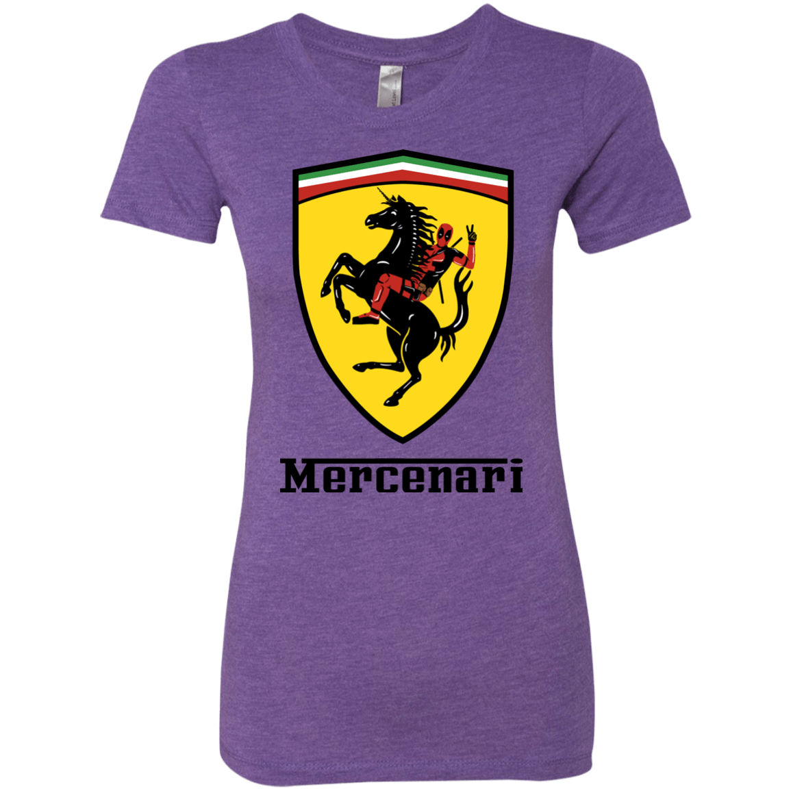 T-Shirts Purple Rush / S Mercenari Women's Triblend T-Shirt