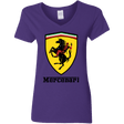 T-Shirts Purple / S Mercenari Women's V-Neck T-Shirt