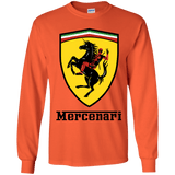 T-Shirts Orange / YS Mercenari Youth Long Sleeve T-Shirt