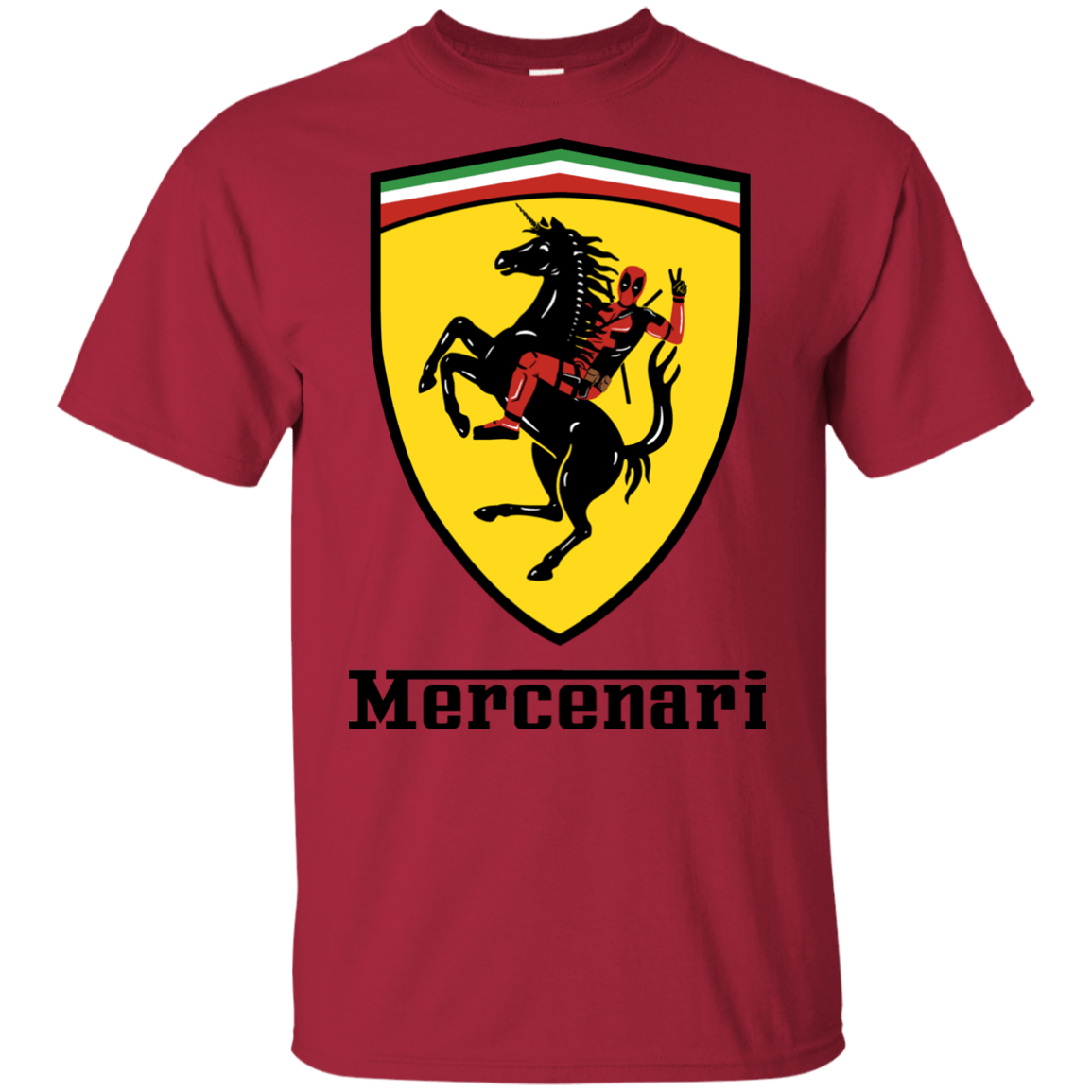 T-Shirts Cardinal / YXS Mercenari Youth T-Shirt