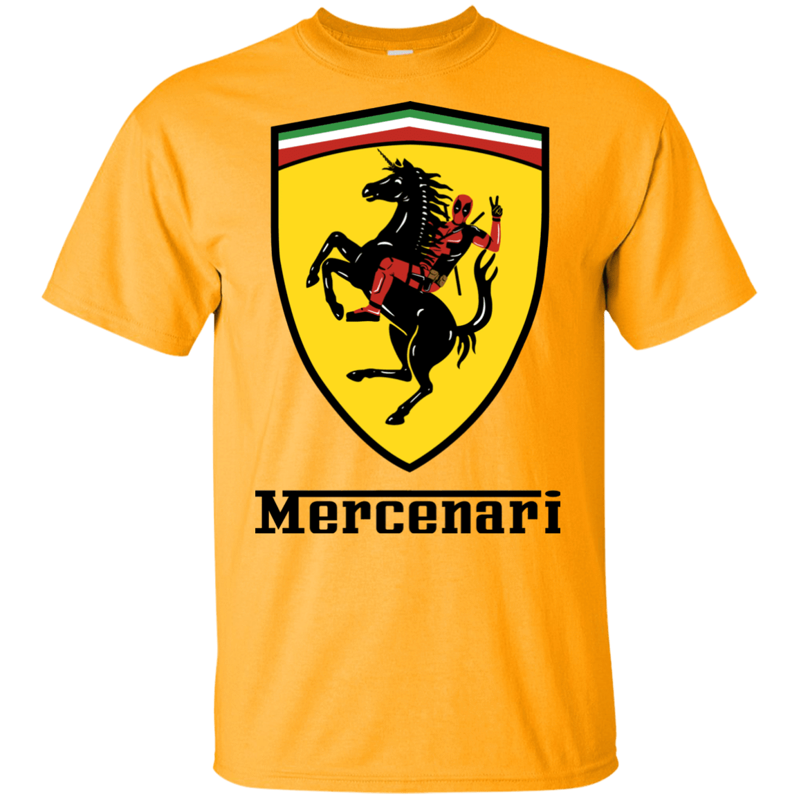 T-Shirts Gold / YXS Mercenari Youth T-Shirt