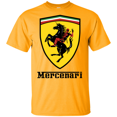 T-Shirts Gold / YXS Mercenari Youth T-Shirt