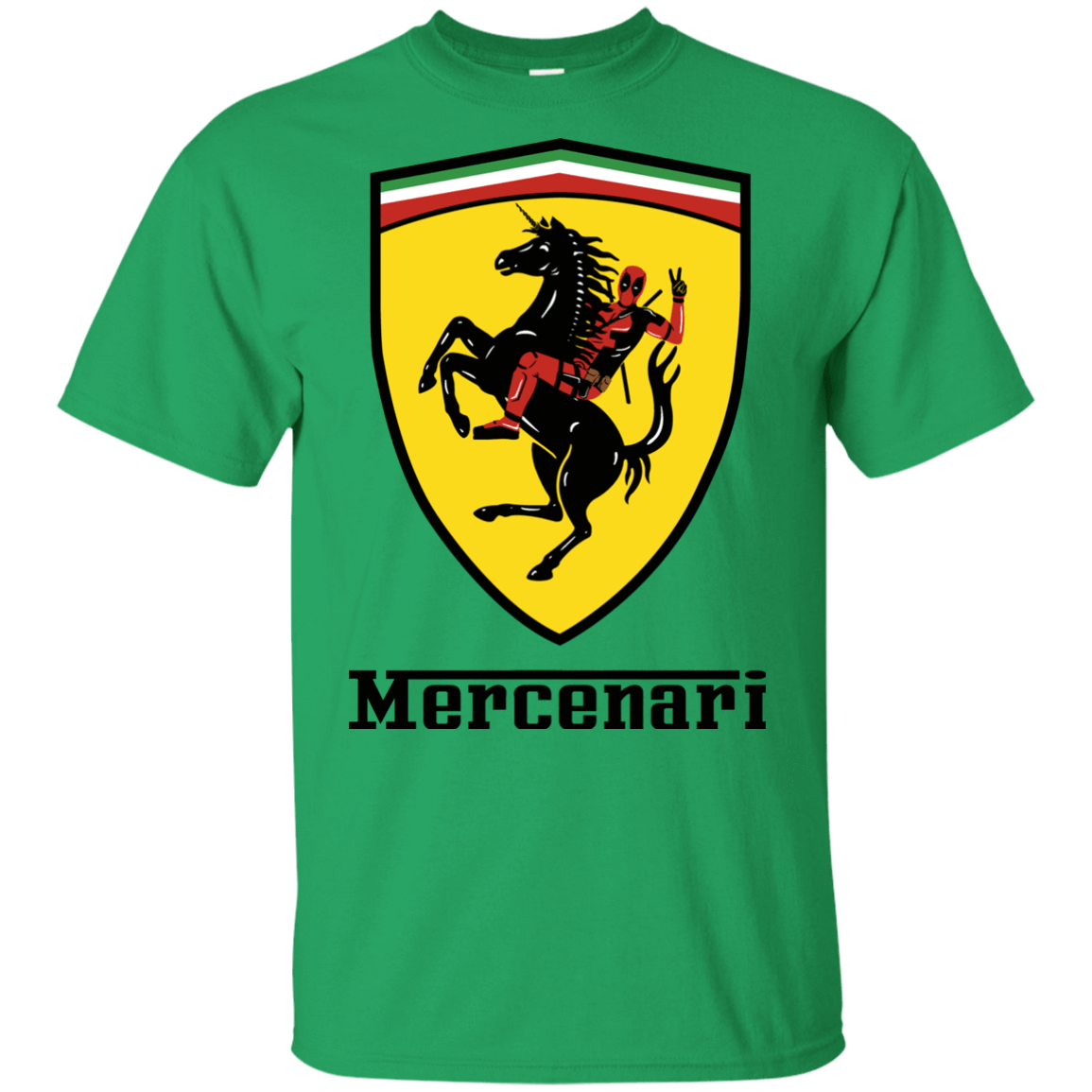 T-Shirts Irish Green / YXS Mercenari Youth T-Shirt