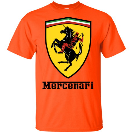 T-Shirts Orange / YXS Mercenari Youth T-Shirt