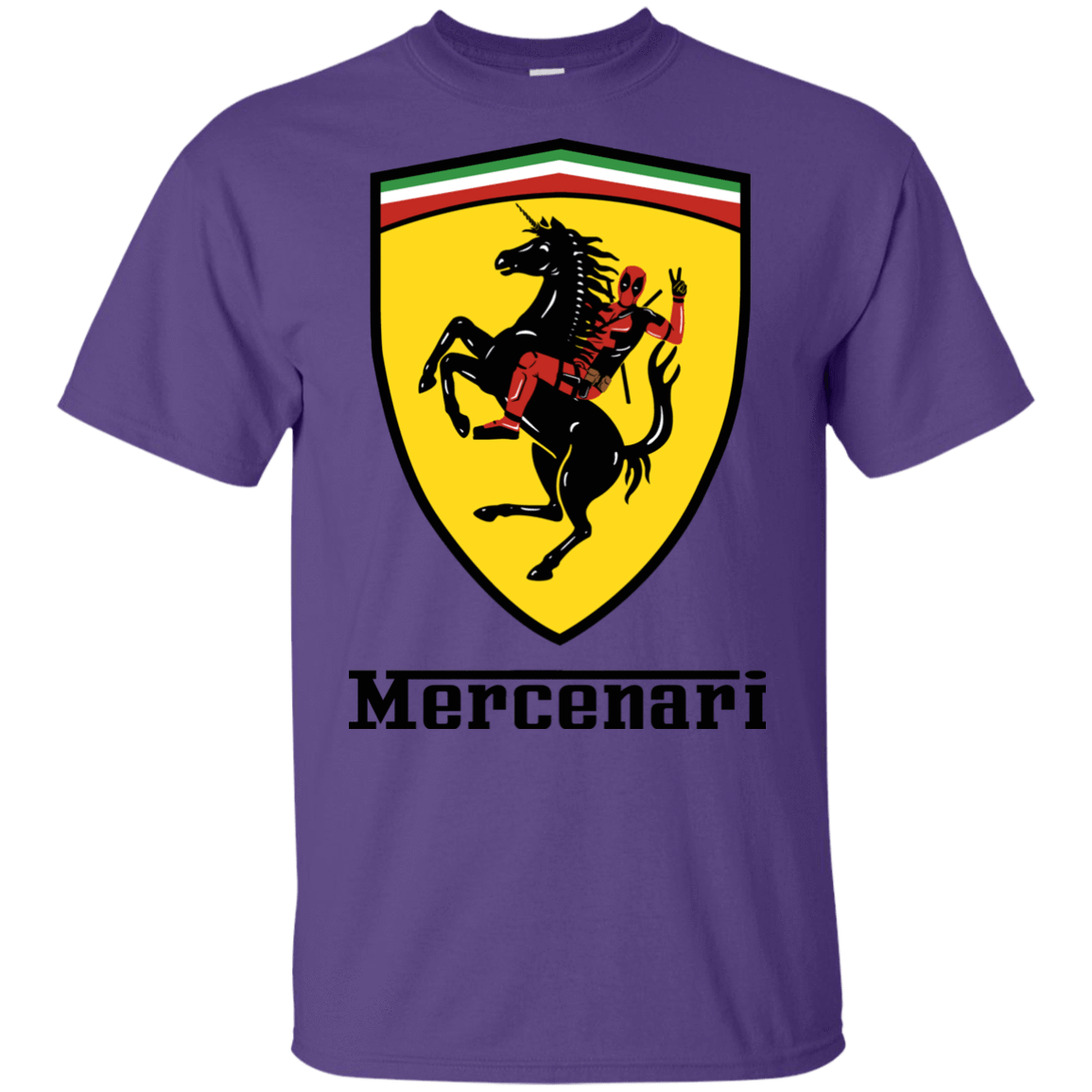 T-Shirts Purple / YXS Mercenari Youth T-Shirt