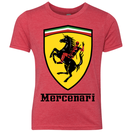 T-Shirts Vintage Red / YXS Mercenari Youth Triblend T-Shirt