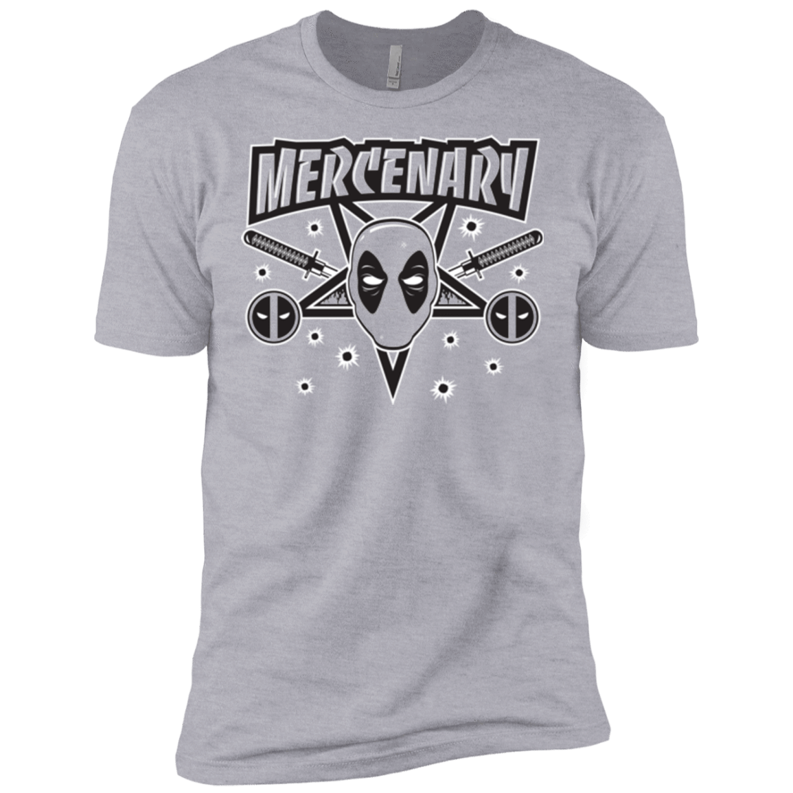 T-Shirts Heather Grey / X-Small Mercenary (1) Men's Premium T-Shirt