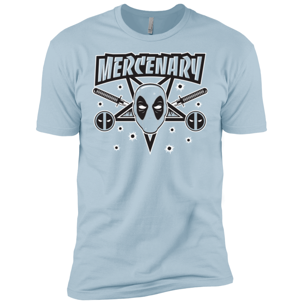 T-Shirts Light Blue / X-Small Mercenary (1) Men's Premium T-Shirt