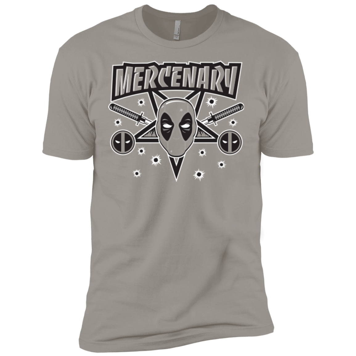 T-Shirts Light Grey / X-Small Mercenary (1) Men's Premium T-Shirt