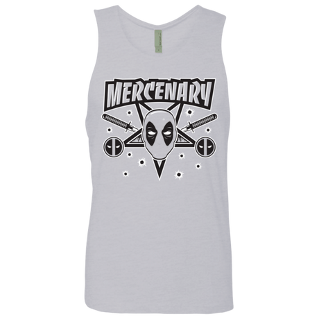 T-Shirts Heather Grey / Small Mercenary (1) Men's Premium Tank Top