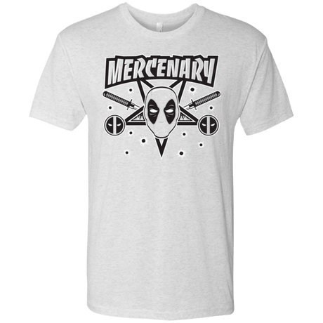 T-Shirts Heather White / Small Mercenary (1) Men's Triblend T-Shirt