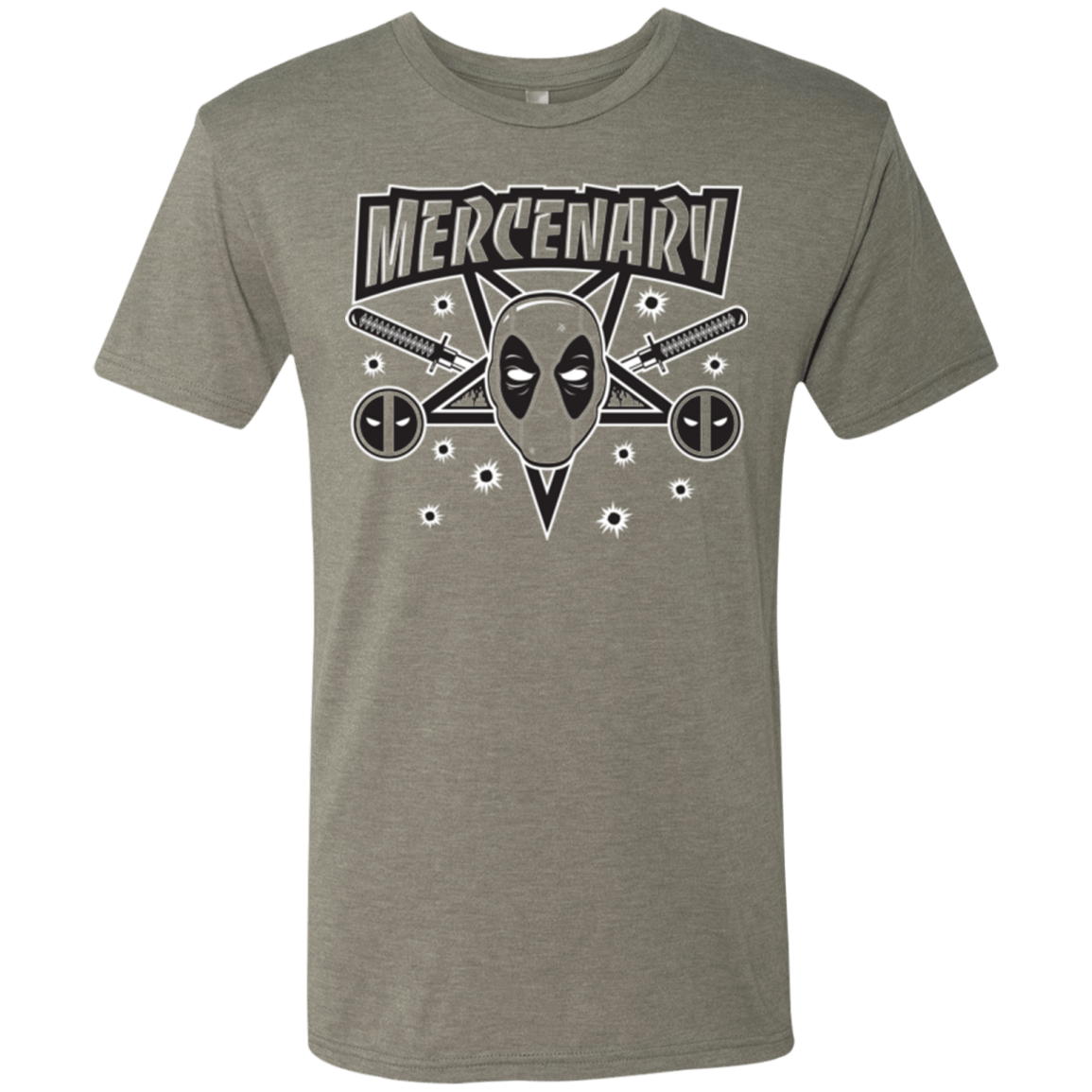 T-Shirts Venetian Grey / Small Mercenary (1) Men's Triblend T-Shirt