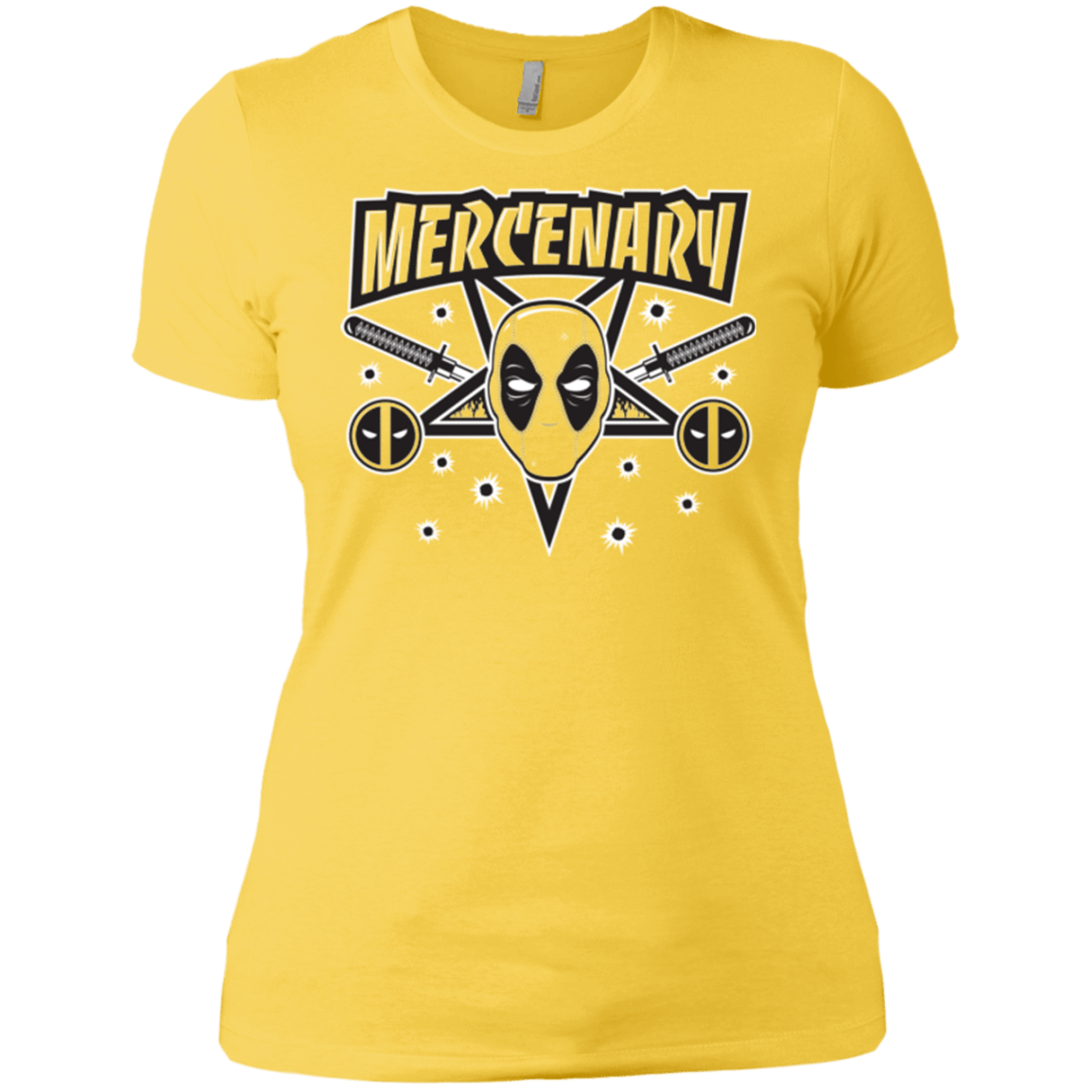 T-Shirts Vibrant Yellow / X-Small Mercenary (1) Women's Premium T-Shirt