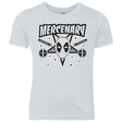 T-Shirts Heather White / YXS Mercenary (1) Youth Triblend T-Shirt