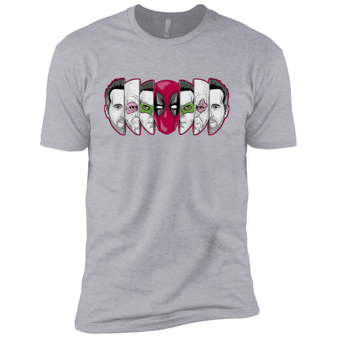 T-Shirts Heather Grey / YXS Mercenary Faces Boys Premium T-Shirt