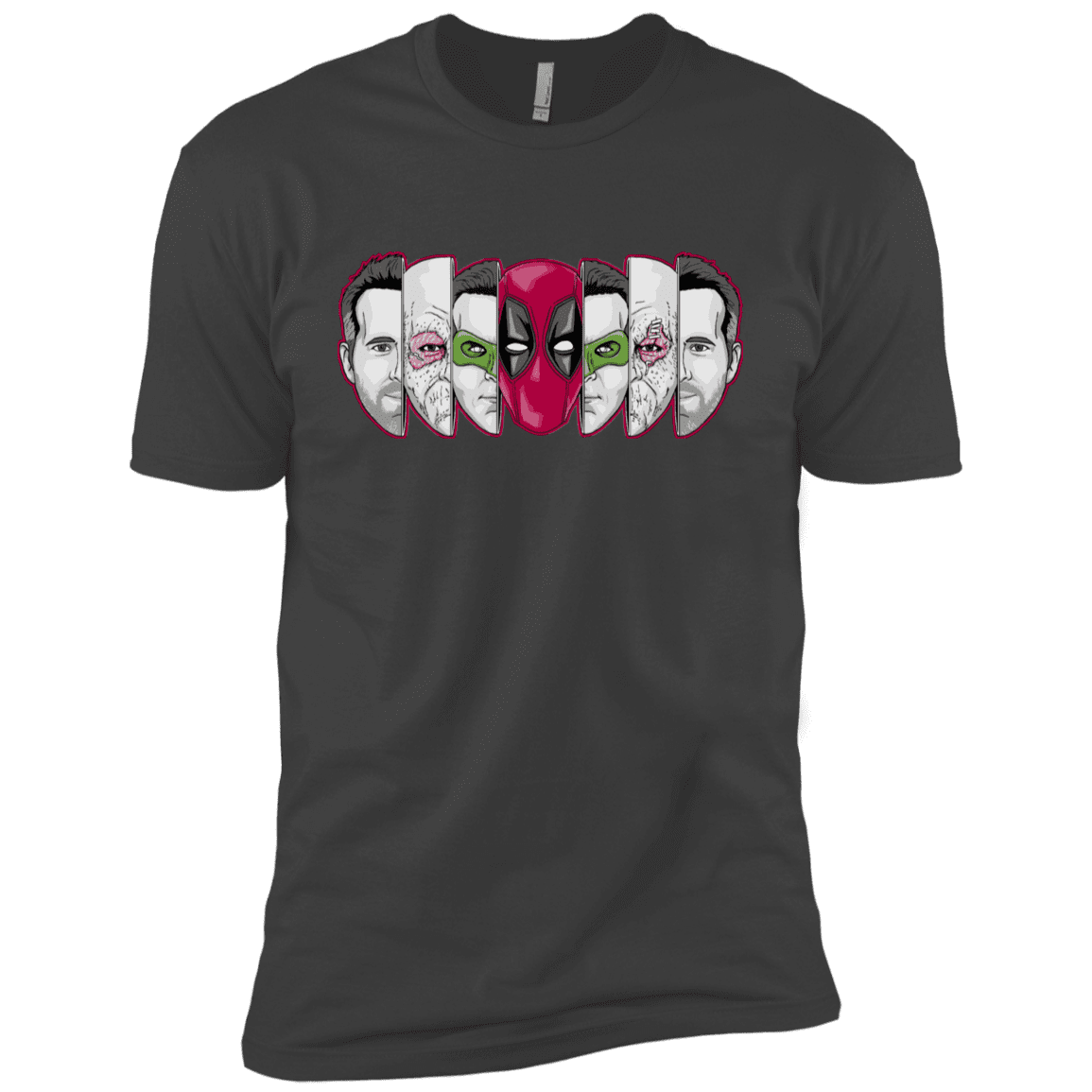 T-Shirts Heavy Metal / YXS Mercenary Faces Boys Premium T-Shirt
