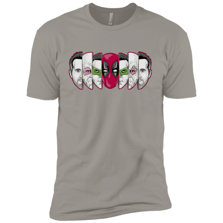 T-Shirts Light Grey / YXS Mercenary Faces Boys Premium T-Shirt