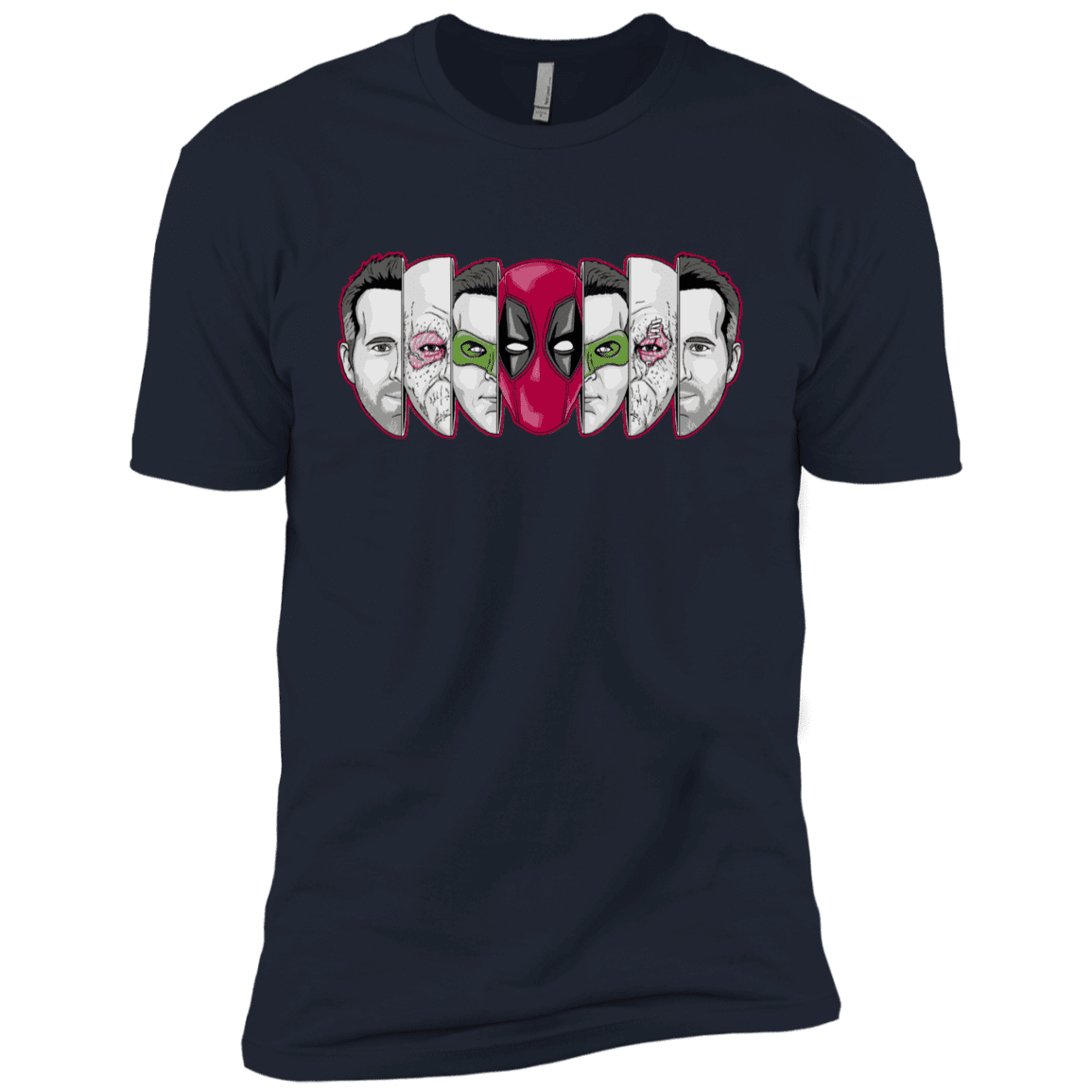 T-Shirts Midnight Navy / YXS Mercenary Faces Boys Premium T-Shirt