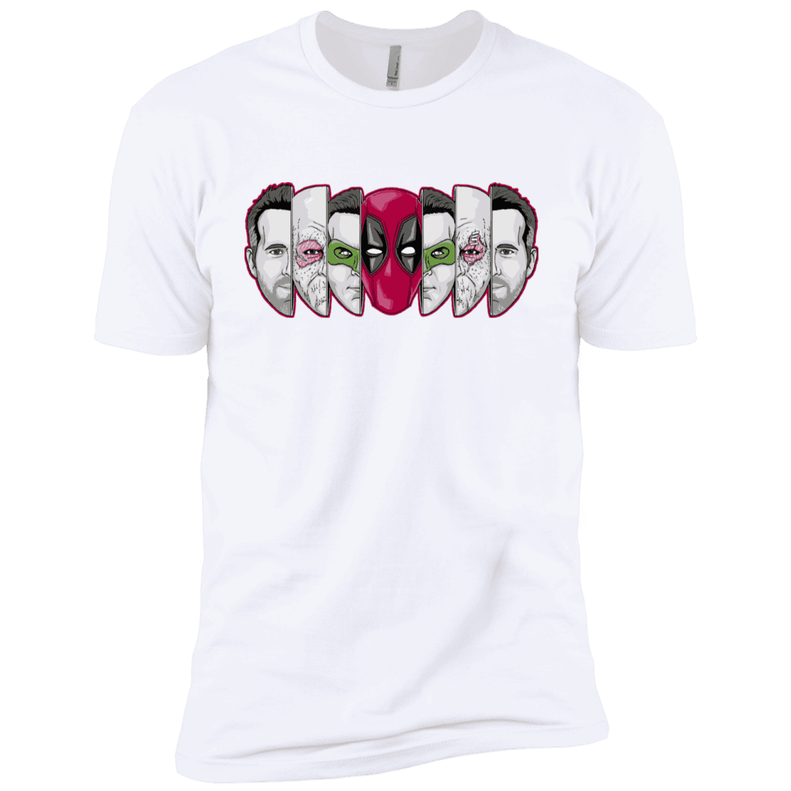 T-Shirts White / YXS Mercenary Faces Boys Premium T-Shirt