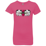 T-Shirts Hot Pink / YXS Mercenary Faces Girls Premium T-Shirt