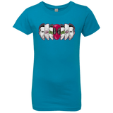 T-Shirts Turquoise / YXS Mercenary Faces Girls Premium T-Shirt