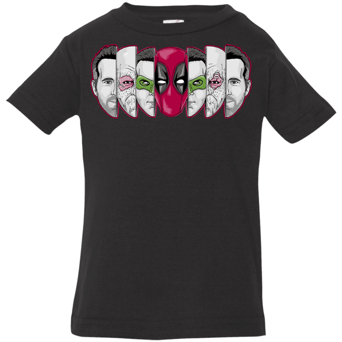 T-Shirts Black / 6 Months Mercenary Faces Infant Premium T-Shirt